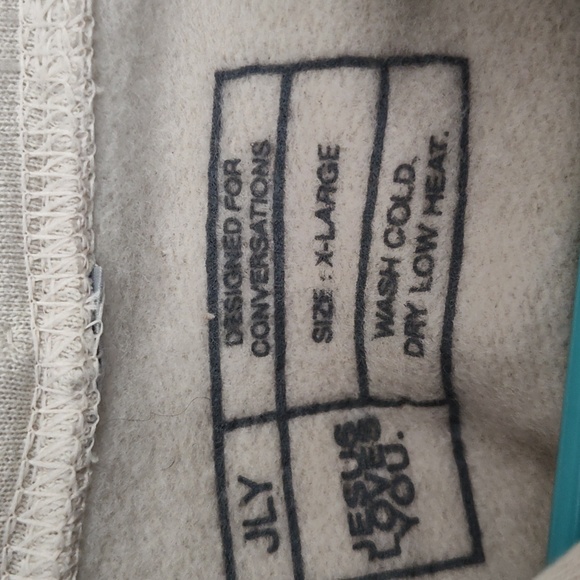 Jesus loves you hoodie - Picture 4 of 5